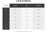 Women's Leather-Mesh Leggings