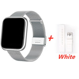 Unisex Square Detachable Bracelet Smart Watch (Android)