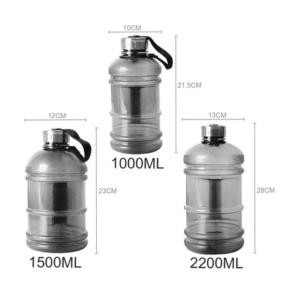 Clear Water Bottle- Large Capacity  1L/1.5L/2.2L